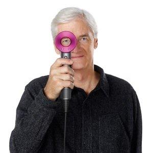 Sir James Dyson with the company's new hairdryer