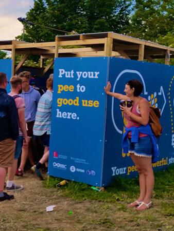 The Pee Power Project is supporting green energy trends