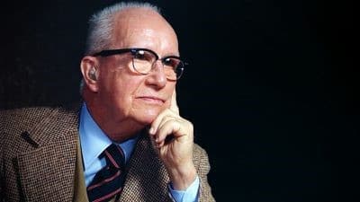 Buckminster Fuller, developer of flying cities 