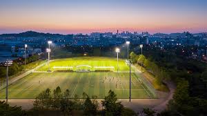 Light in a stadium